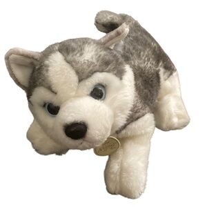 Aurora Miyoni Tots Siberian Husky Puppy Dog Plush